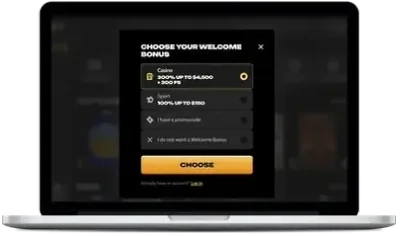 Casino en direct Spinsy sur ordinateur