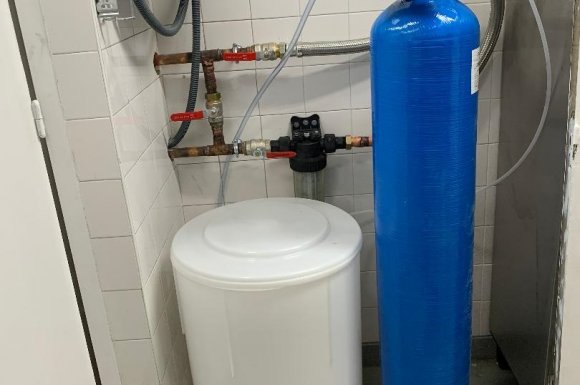 Pose d'un Adoucisseur d'eau avec deux ballon d'eau chaude à Chaponnay 